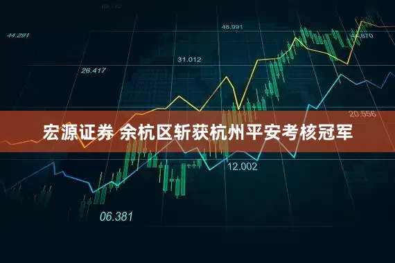 宏源证券 余杭区斩获杭州平安考核冠军